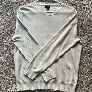 J. Crew - men’s large - gray light weight sweater